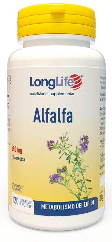 LONGLIFE ALFALFA 120 COMPRESSE - Farmacia-flash.it
