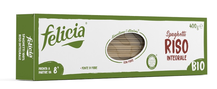 FELICIA BIO RISO INTEGRALE SPAGHETTI 400 G - Farmacia-flash.it