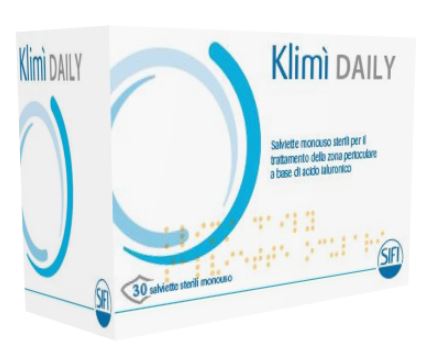 KLIMI' DAILY 30 SALVIETTINE DETERGENTI MONOUSO STERILI PER L'IGIENE OCULARE - Farmacia-flash.it