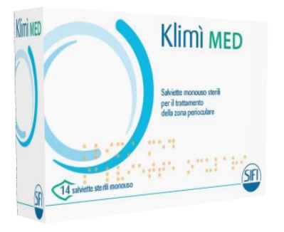 KLIMI' MED 14 SALVIETTINE DETERGENTI MONOUSO STERILI PER L'IGIENE OCULARE - Farmacia-flash.it