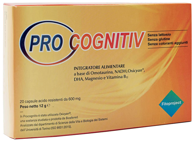 PROCOGNITIV 20 CAPSULE 12 G - Farmacia-flash.it