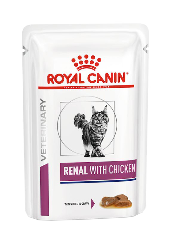 VHN W CAT RENAL CHICKEN 12 BUSTINE 85 G - Farmacia-flash.it
