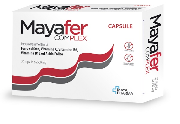 MAYAFER COMPLEX 20 CAPSULE BLISTER 10 G - Farmacia-flash.it
