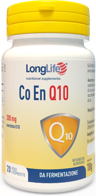 LONGLIFE COENQ10 200MG 20 PERLE - Farmacia-flash.it