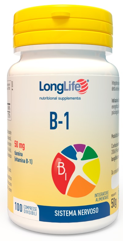 LONGLIFE B1 100 COMPRESSE 50 MG - Farmacia-flash.it