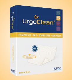 MEDICAZIONE STERILE URGOCLEAN 10X10 CM 5 PEZZI - Farmacia-flash.it