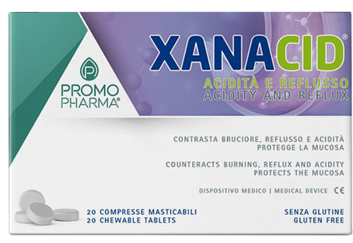 XANACID 20 COMPRESSE MASTICABILI - Farmacia-flash.it