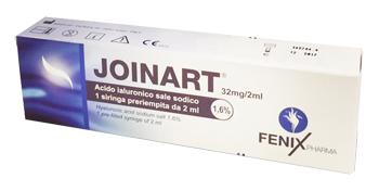 SIRINGA INTRA-ARTICOLARE JOINART ACIDO IALURONICO 1,6% 2 ML 3 PEZZI - Farmacia-flash.it