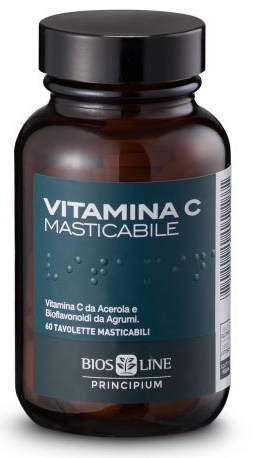 PRINCIPIUM VITAMINA C NATURALE 60 COMPRESSE MASTICABILI 72 G - Farmacia-flash.it