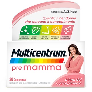 MULTICENTRUM PRE MAMMA 30 COMPRESSE - Farmacia-flash.it
