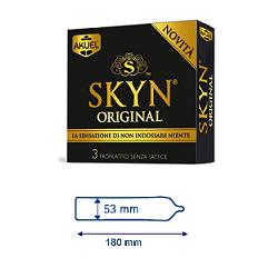 PROFILATTICO ANSELL AKUEL SKIN ORIGINAL 3 PEZZI - Farmacia-flash.it