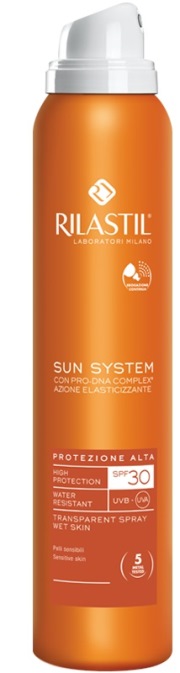 RILASTIL SUN SYSTEM PHOTO PROTECTION THERAPY SPF30 TRANSPARENT SPRAY 200 ML - Farmacia-flash.it