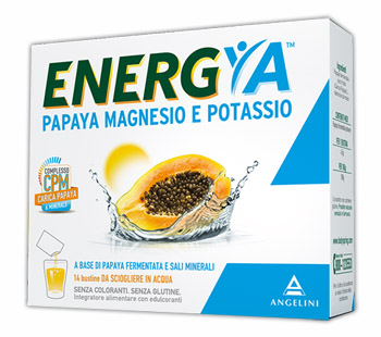 ENERGYA PAPAYA MAGNESIO POTASSIO 14 BUSTINE - Farmacia-flash.it