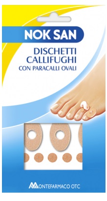 NOK SAN DISCHETTI CALLIFUGHI CON PARACALLI OVALI - Farmacia-flash.it