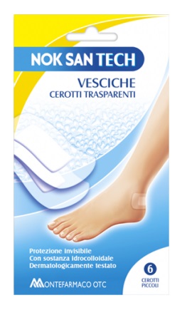 NOK SAN TECH CEROTTO VESCICALE PICCOLO 6 PEZZI - Farmacia-flash.it