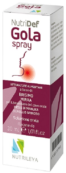NUTRIDEF GOLA SPRAY 30 ML - Farmacia-flash.it