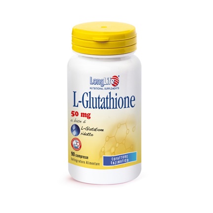 LONGLIFE LGLUTATHIONE 90 COMPRESSE 50 MG - Farmacia-flash.it