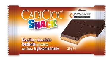 CADICIOC SNACK FONDENTE 1 BARRETTA MONOPORZIONE - Farmacia-flash.it