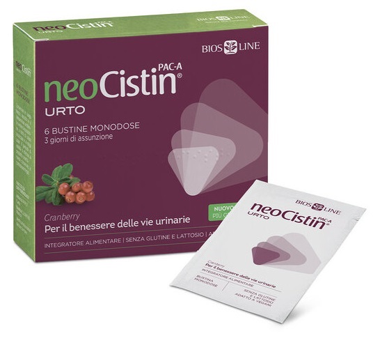 NEOCISTIN PAC A URTO 6 BUSTINE MONODOSE - Farmacia-flash.it