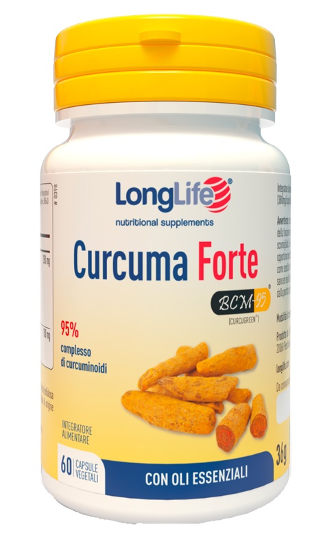 LONGLIFE CURCUMA FORTE 60 CAPSULE VEGETALI - Farmacia-flash.it