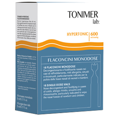 TONIMER LAB HYPERTONIC 18 FLACONCINI MONODOSE - Farmacia-flash.it