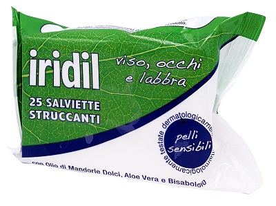 IRIDIL SALVIETTE STRUCCANTI 25 PEZZI - Farmacia-flash.it