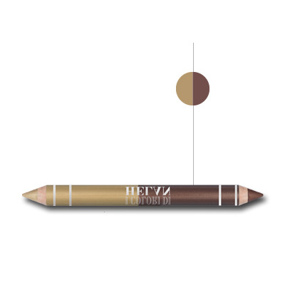 I COLORI DI HELAN MATITA DUO OCCHI ORO TERRA BRUCIATA - Farmacia-flash.it