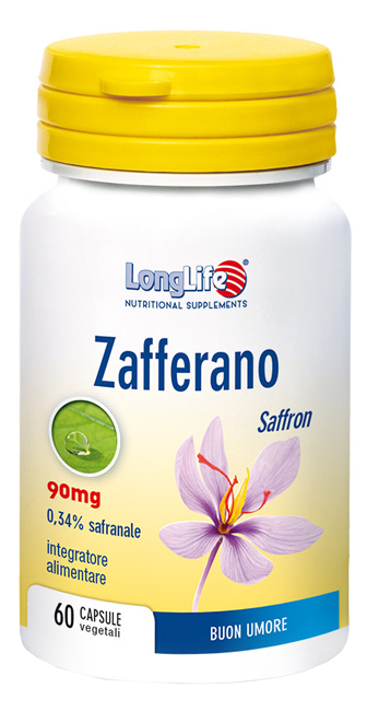 LONGLIFE ZAFFERANO 60 CAPSULE - Farmacia-flash.it