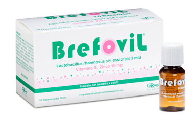BREFOVIL 10 FLACONCINI MONODOSE DA 10 ML GUSTO LAMPONE - Farmacia-flash.it