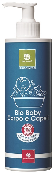 NATI NATURALI BIO BABY CORPO E CAPELLI 2 IN 1 400 ML - Farmacia-flash.it