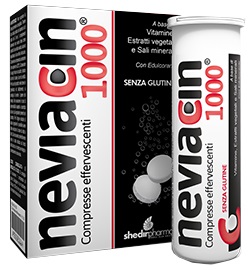 NEVIACIN 1000 20 COMPRESSE EFFERVESCENTI - Farmacia-flash.it