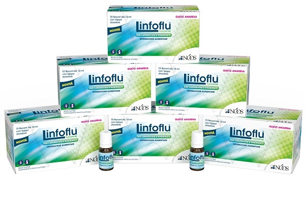LINFOFLU MULTIPACK CONFEZIONE MULTIPLA DA 6 ASTUCCI X 15 FLACONCINI CONTIENE ZUCCHERO ED EDULCORANTE - Farmacia-flash.it