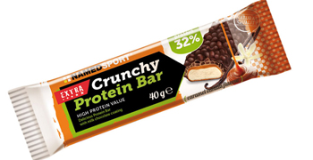 CRUNCHY PROTEINBAR CARAMEL VANILLA 40 G - Farmacia-flash.it