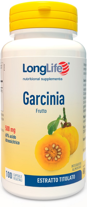 LONGLIFE GARCINIA 60% 100 CAPSULE - Farmacia-flash.it
