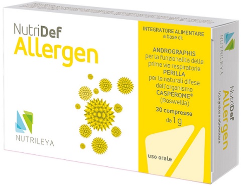 NUTRIDEF ALLERGEN 30 COMPRESSE - Farmacia-flash.it