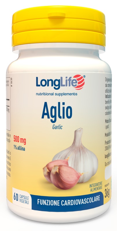 LONGLIFE AGLIO 60 CAPSULE VEGETALI - Farmacia-flash.it