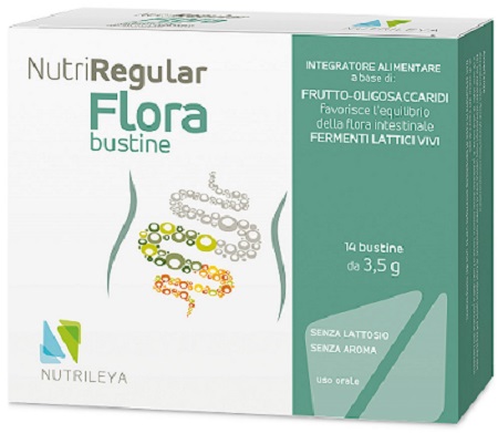 NUTRIREGULAR FLORA 14 BUSTINE - Farmacia-flash.it