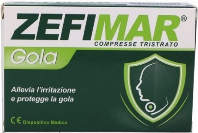 ZEFIMAR GOLA 24 COMPRESSE - Farmacia-flash.it