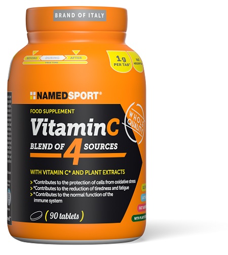 VITAMIN C 4 NATURAL BLEND 90 COMPRESSE - Farmacia-flash.it
