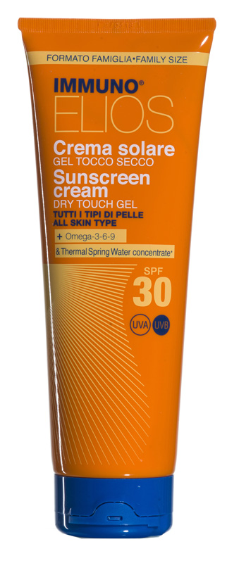 IMMUNO ELIOS  CREMA SOLARE GEL TOCCO SECCO SPF30 - Farmacia-flash.it