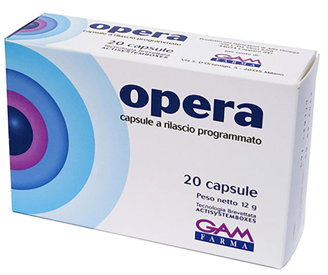OPERA 20 CAPSULE - Farmacia-flash.it