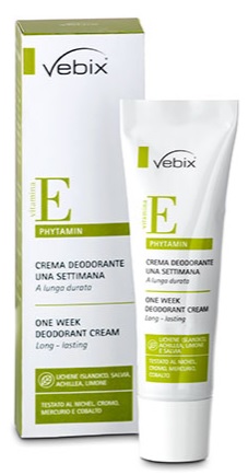 VEBIX PHYTAMIN CREMA DEODORANTE 1 SETTIMANA 25 ML - Farmacia-flash.it