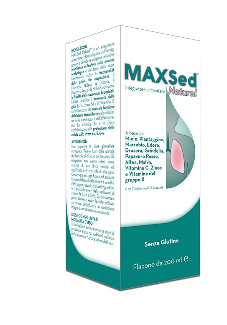 MAXSED NATURAL 200 ML - Farmacia-flash.it