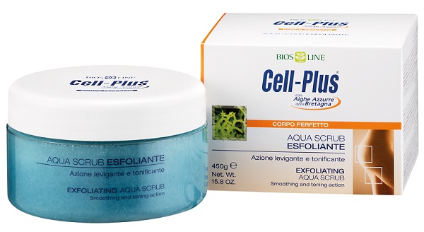 CELL PLUS AQUA SCRUB ESFOLIANTE 450 G - Farmacia-flash.it