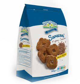 HAPPY FARM BISCOTTI SARACENI 300 G - Farmacia-flash.it