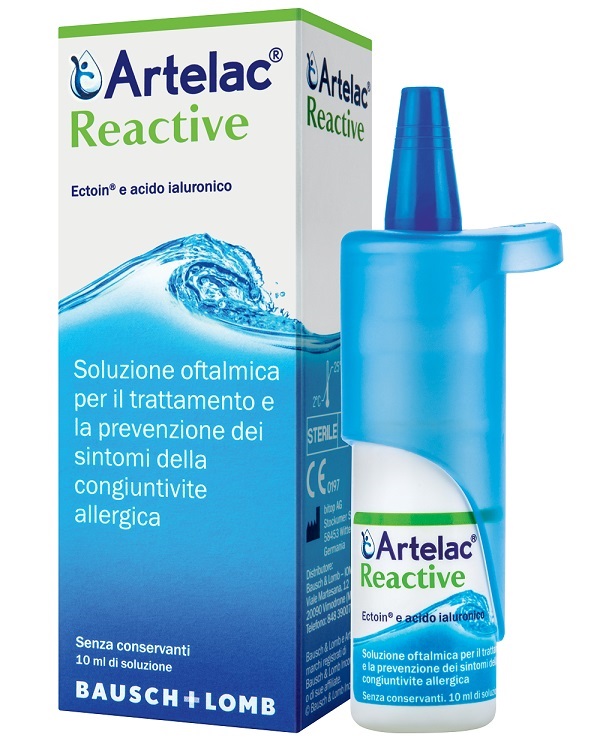 ARTELAC REACTIVE SOLUZIONE OFTALMICA MULTIDOSE FLACONE 10 ML - Farmacia-flash.it