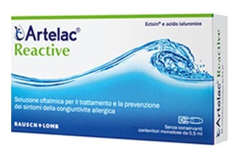 ARTELAC REACTIVE SOLUZIONE OFTALMICA MONODOSE 20 UNITA' DA 0,5 ML - Farmacia-flash.it