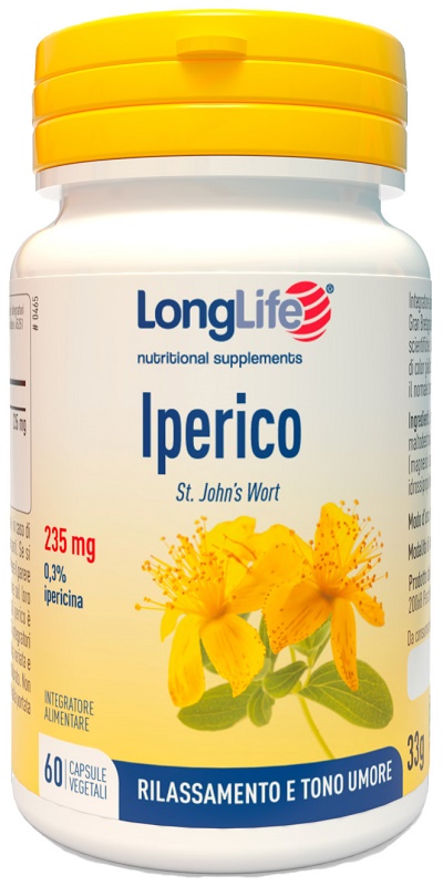 LONGLIFE IPERICO 60 CAPSULE VEGETALI - Farmacia-flash.it