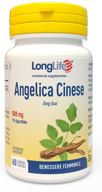 LONGLIFE ANGELICA CINESE 60 CAPSULE VEGETALI - Farmacia-flash.it