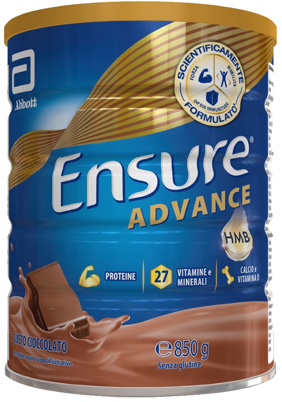 ENSURE NUTRIVIGOR CIOCCOLATO 850 G - Farmacia-flash.it